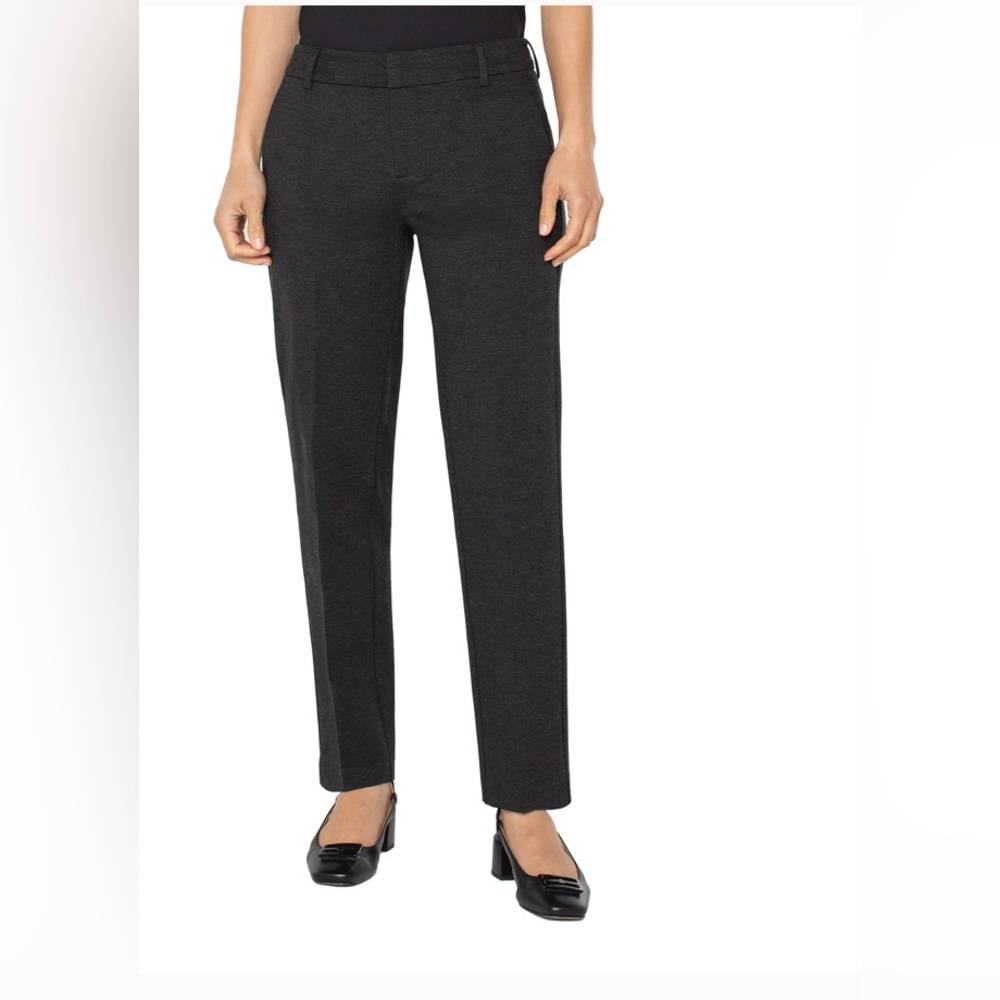 Liverpool Charcoal Straight Leg Women's Pants